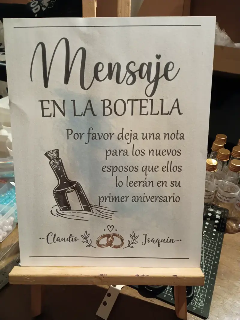 Set de Decoración de Boda con Servilletas Personalizadas - 6