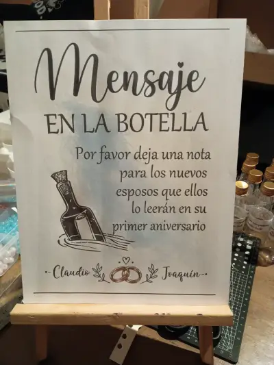 Set de Decoración de Boda con Servilletas Personalizadas - miniatura 6