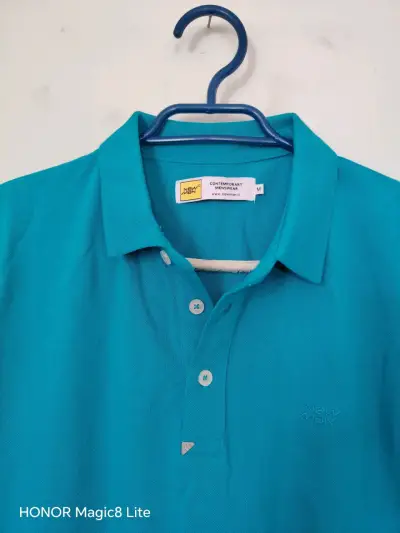 Polera Polo Hombre Azul New Man Talla M - miniatura 1