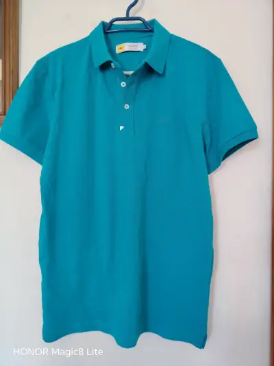 Polera Polo Hombre Azul New Man Talla M - miniatura 3