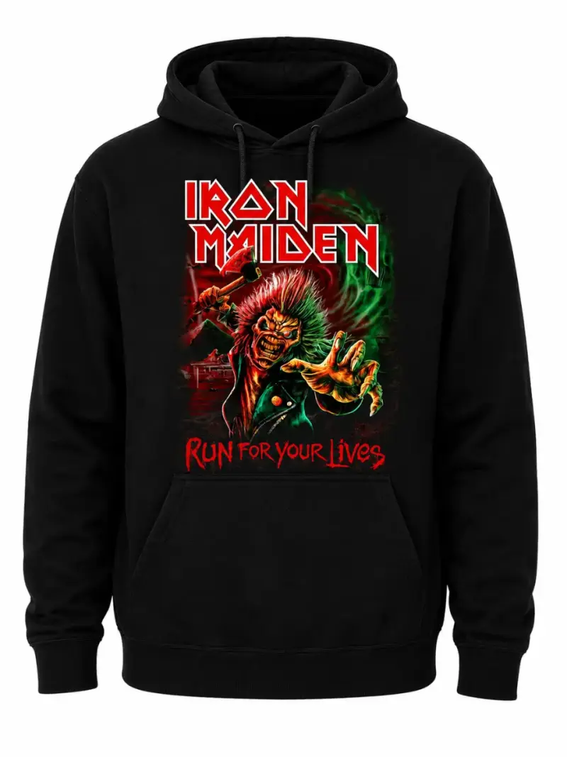 Polerón Iron Maiden Run For Your Lives - 3
