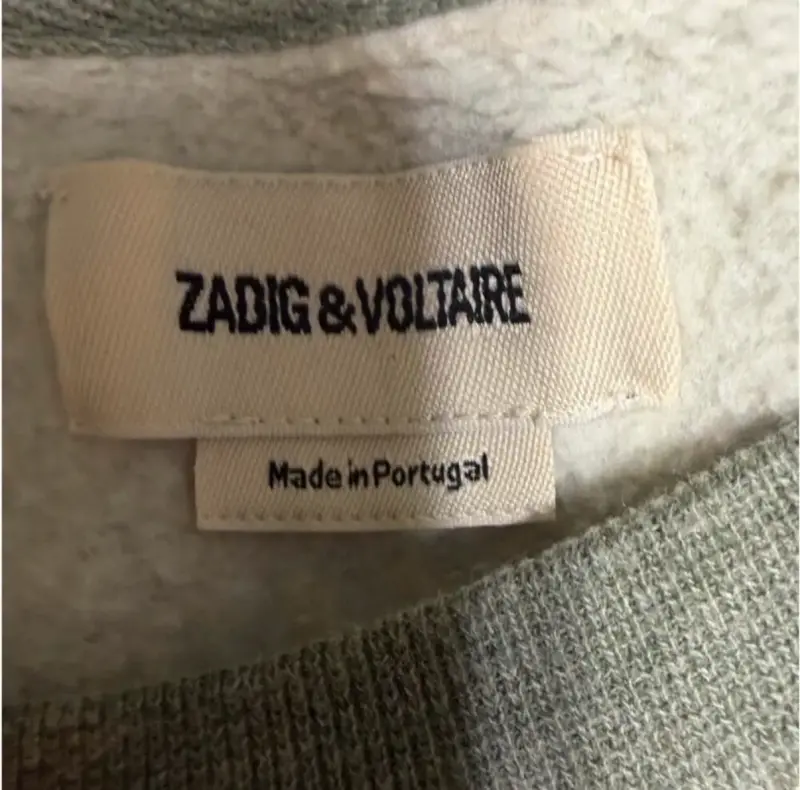 Polerón verde Zadig & Voltaire con diseño frontal - 3
