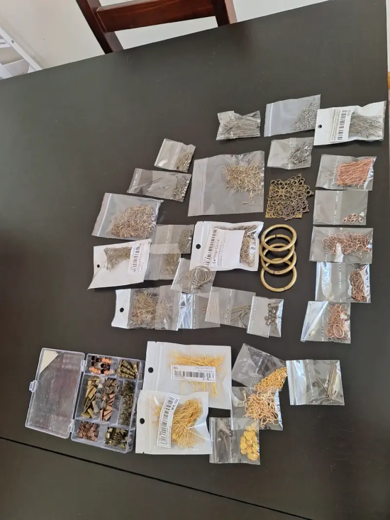 Kit de piezas para hacer joyería artesanal - 6