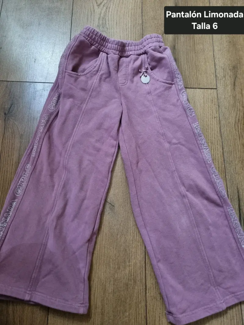 Conjunto polerón y pantalón Limonada talla 6 - 2