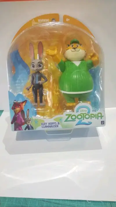 Figuras Judy Hopps y Clawhauser de Zootopia 2 - miniatura 1