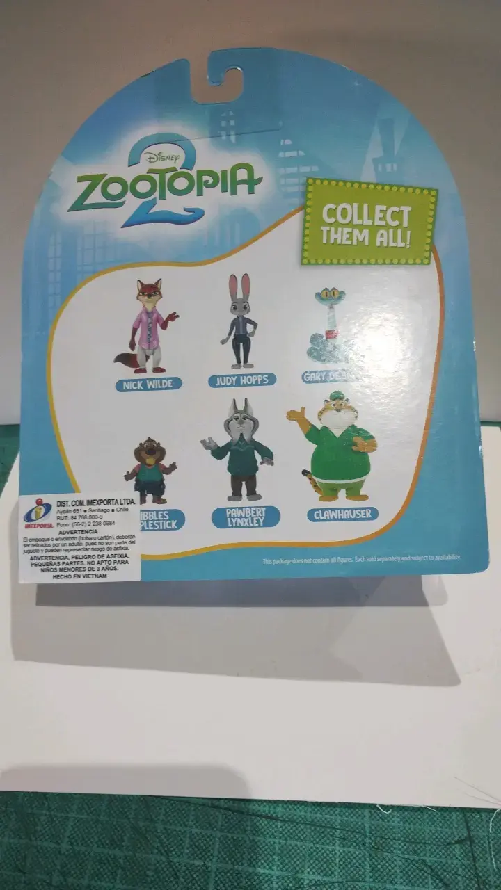 Figuras Judy Hopps y Clawhauser de Zootopia 2 - 2