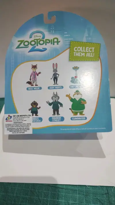 Figuras Judy Hopps y Clawhauser de Zootopia 2 - miniatura 2