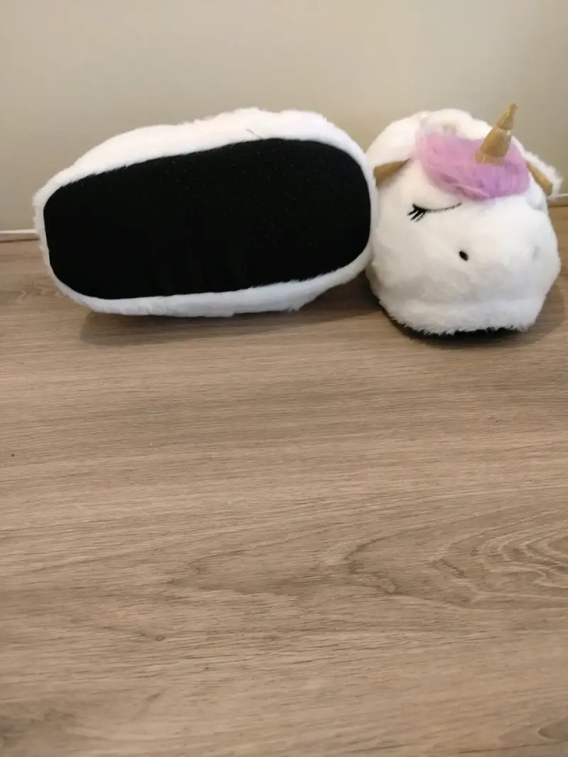 Pantuflas de unicornio para niña con diseño divert - 3