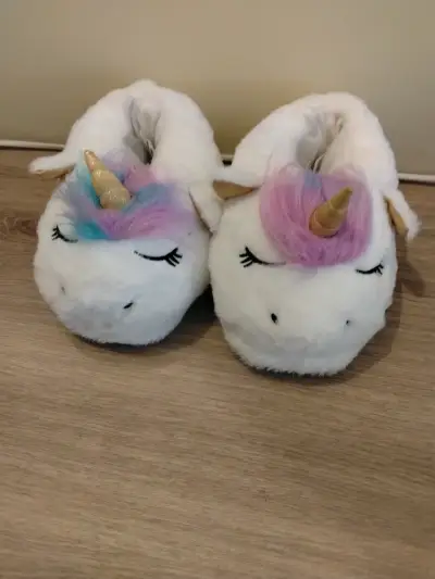 Pantuflas de unicornio para niña con diseño divert - miniatura 5