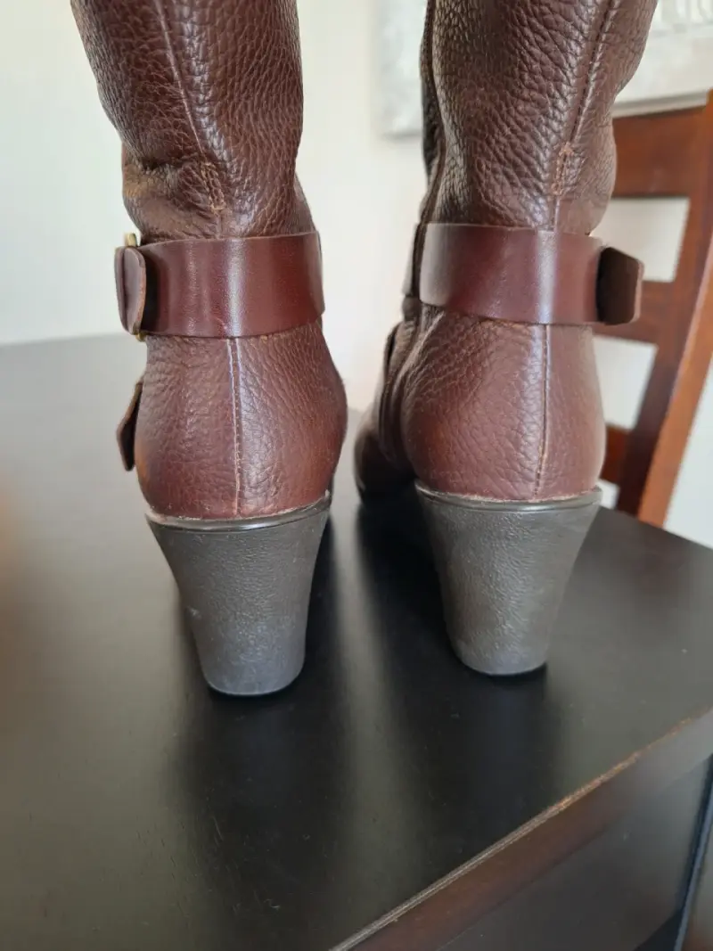 Botas de cuero marrón 16hrs N35 - 6