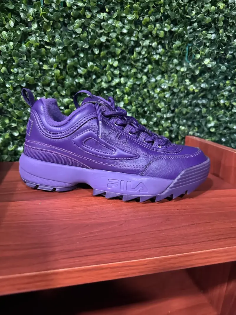 Zapatillas deportivas moradas Fila para mujer - 2