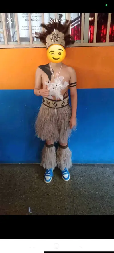 Traje de pascuense RapaNui - miniatura 3