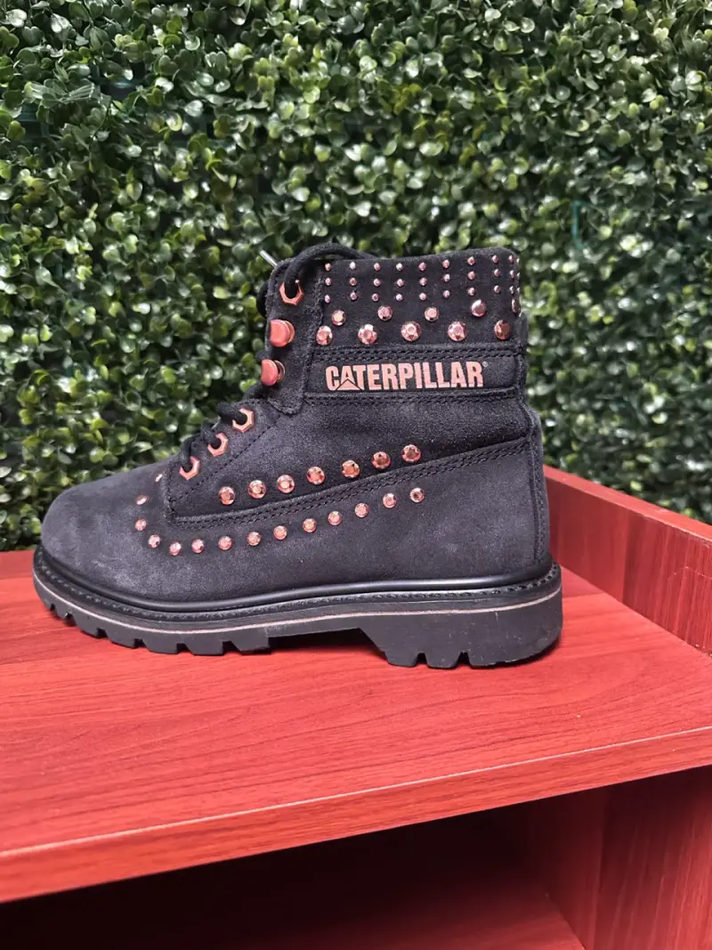 Botas negras con tachas Caterpillar para mujer - 2