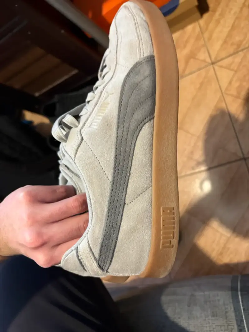 Zapatillas deportivas Puma grises talla 45 - 4