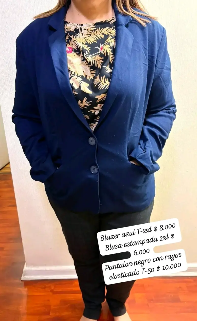 Chalecos y blazer dama - 3