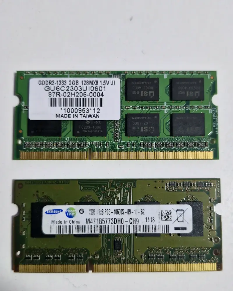 RAM DDR3 1333 mhz 2GB para laptop - 1
