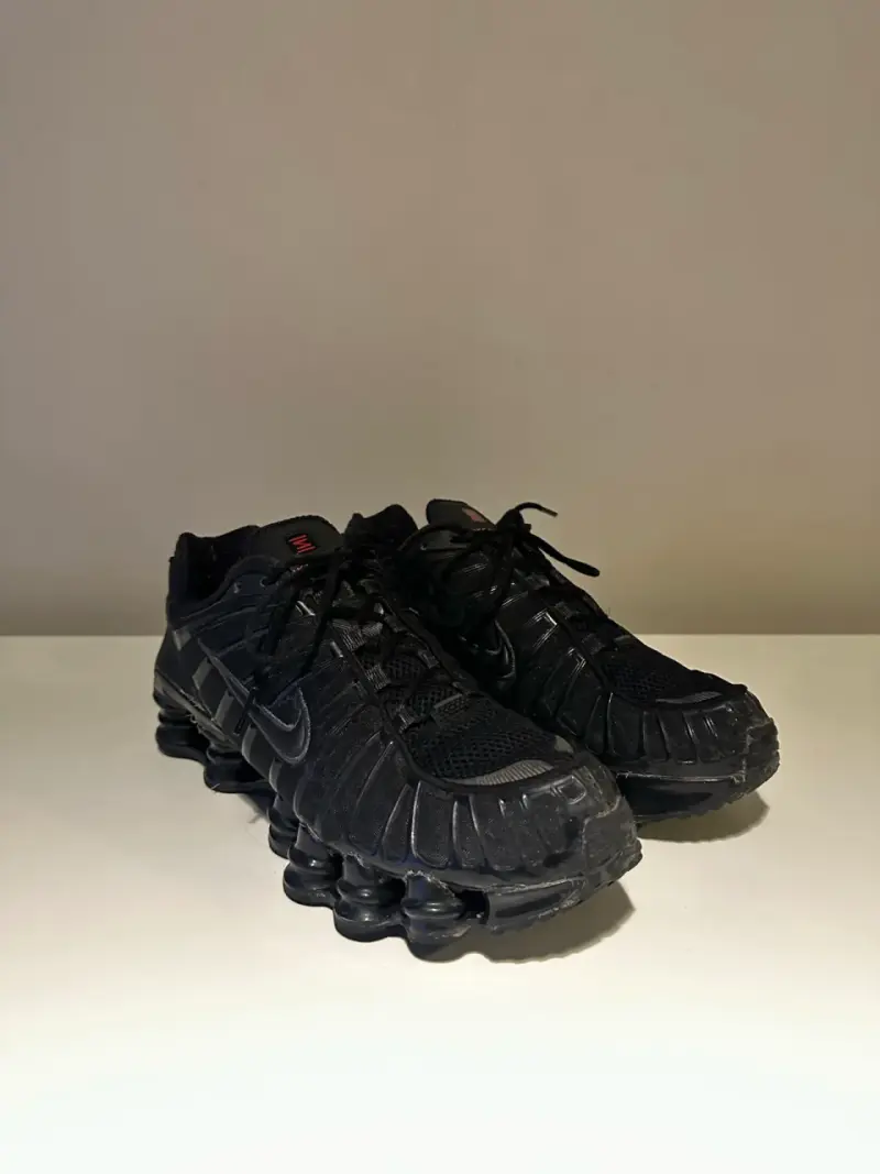 Zapatillas deportivas negras Nike Shox para hombre - 5