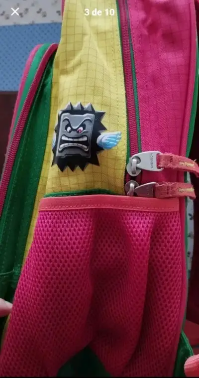 Mochila Super Mario Maker para niños - miniatura 2