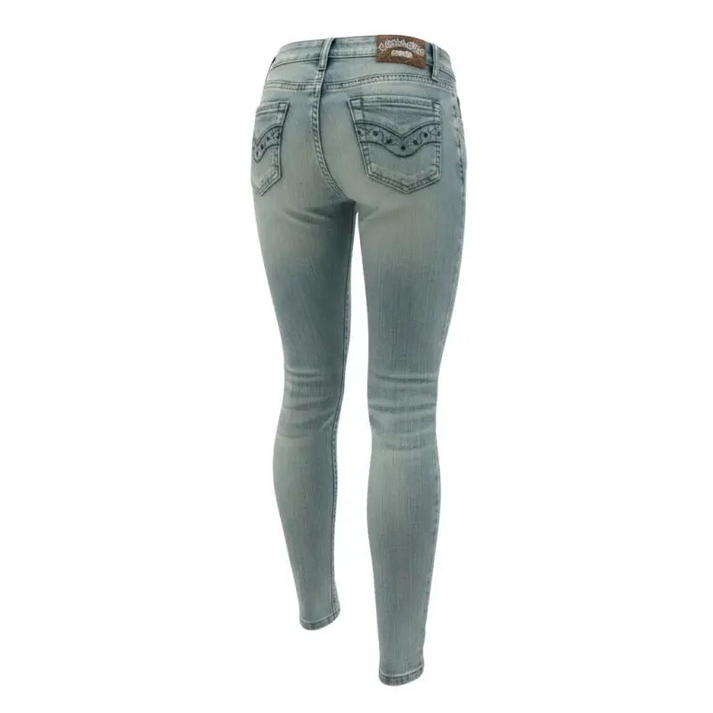 Jeans tiro bajo con pedrería!! Dirty - 2