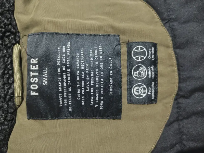 Parka Verde oliva Foster con Capucha - 2