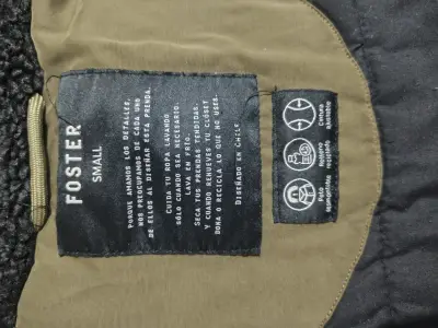 Parka Verde oliva Foster con Capucha - miniatura 2