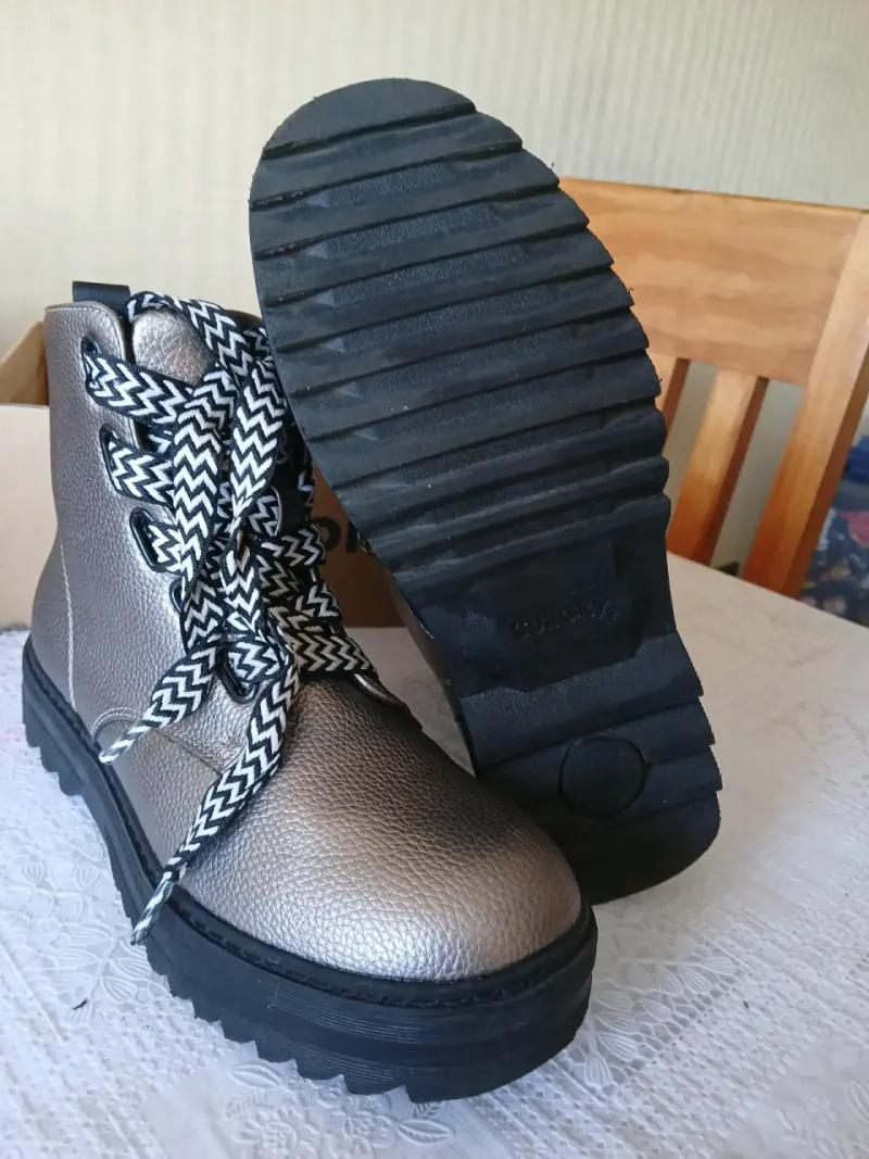 Botines dorado Colloky para niña - 2