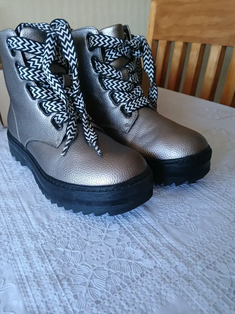 Botines dorado Colloky para niña - 5