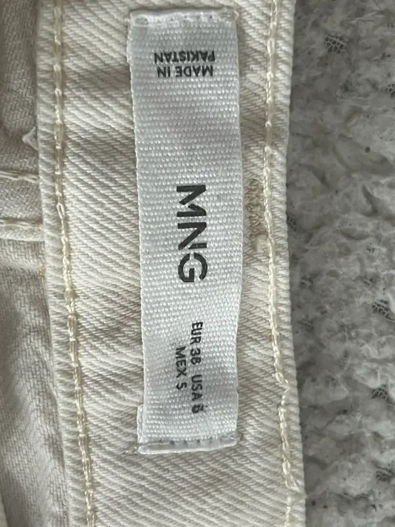 Pantalones cargo beige MNG para mujer - 3