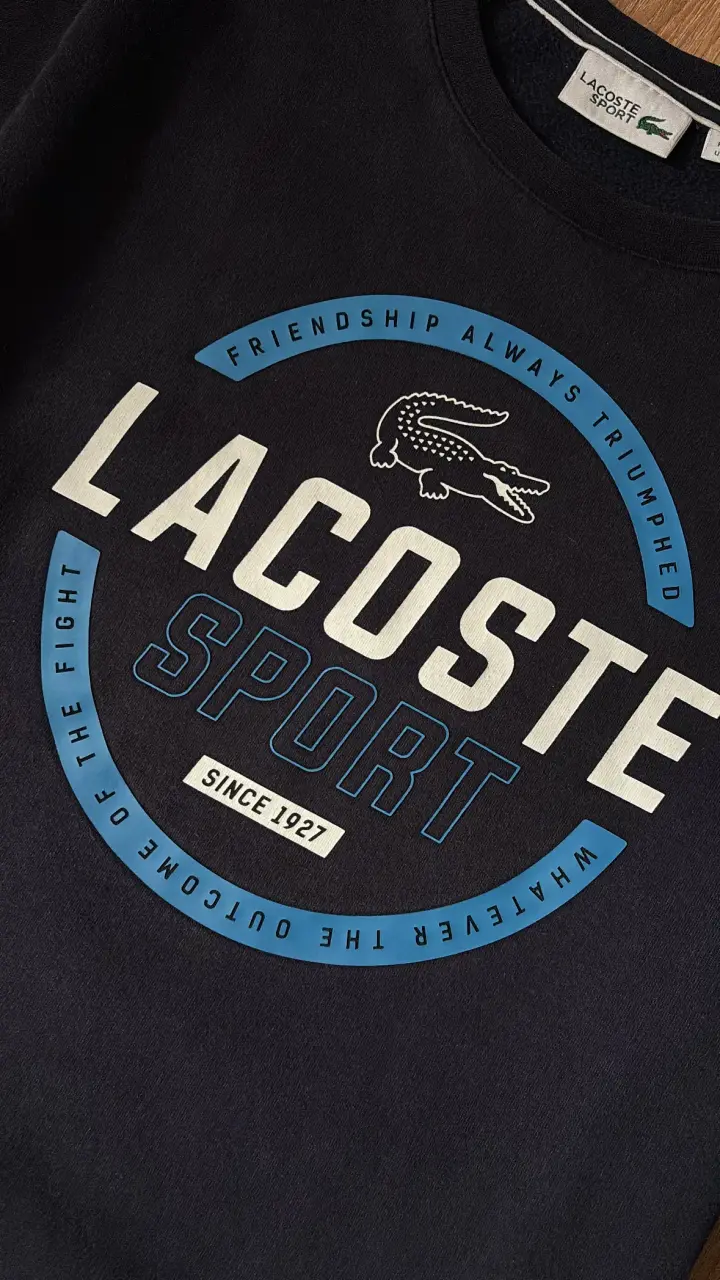 Polerón Lacoste Sport azul marino para hombre - 2
