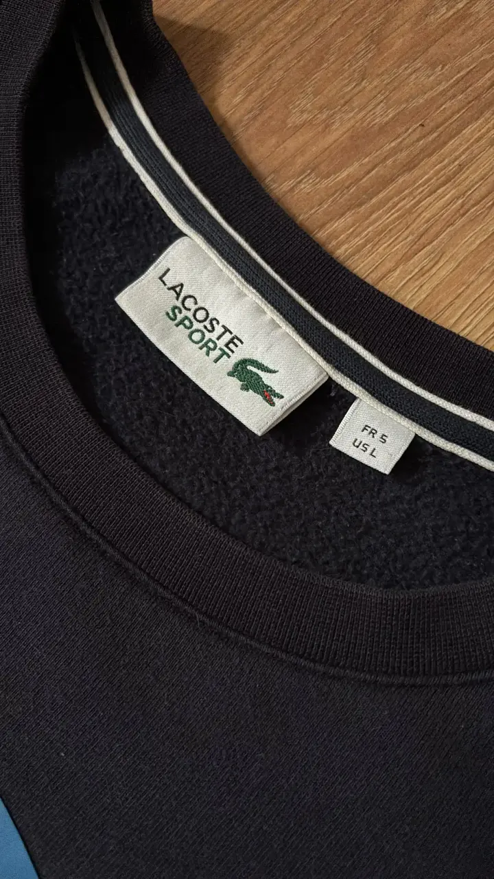 Polerón Lacoste Sport azul marino para hombre - 3