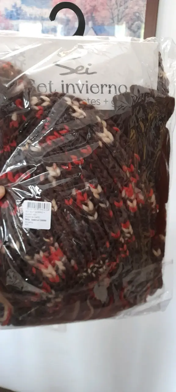 Set de invierno Sei bufanda, guantes y gorro - 3