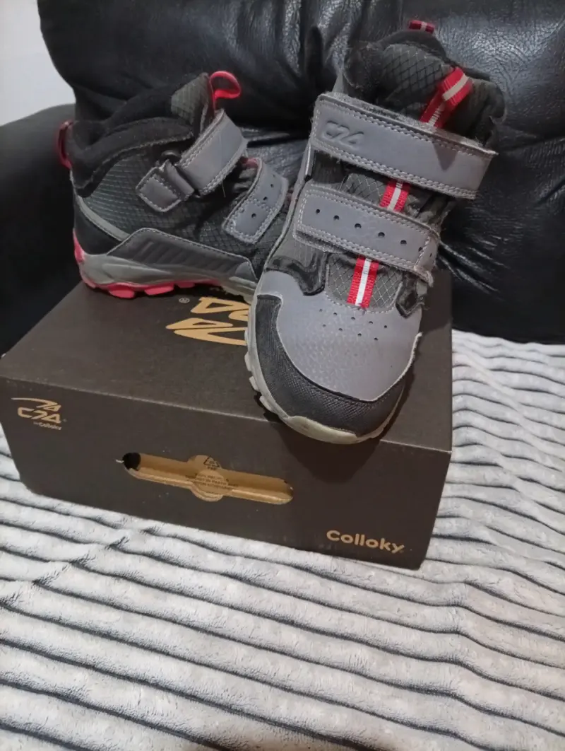 Zapatillas deportivas para niño Colloky grises - 1