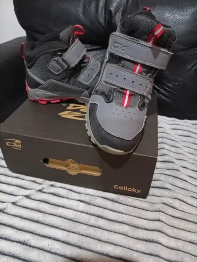 Zapatillas deportivas para niño Colloky grises - miniatura 1