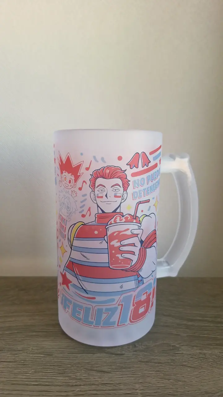 Vaso shopero dieciochero hisoka hunter anime