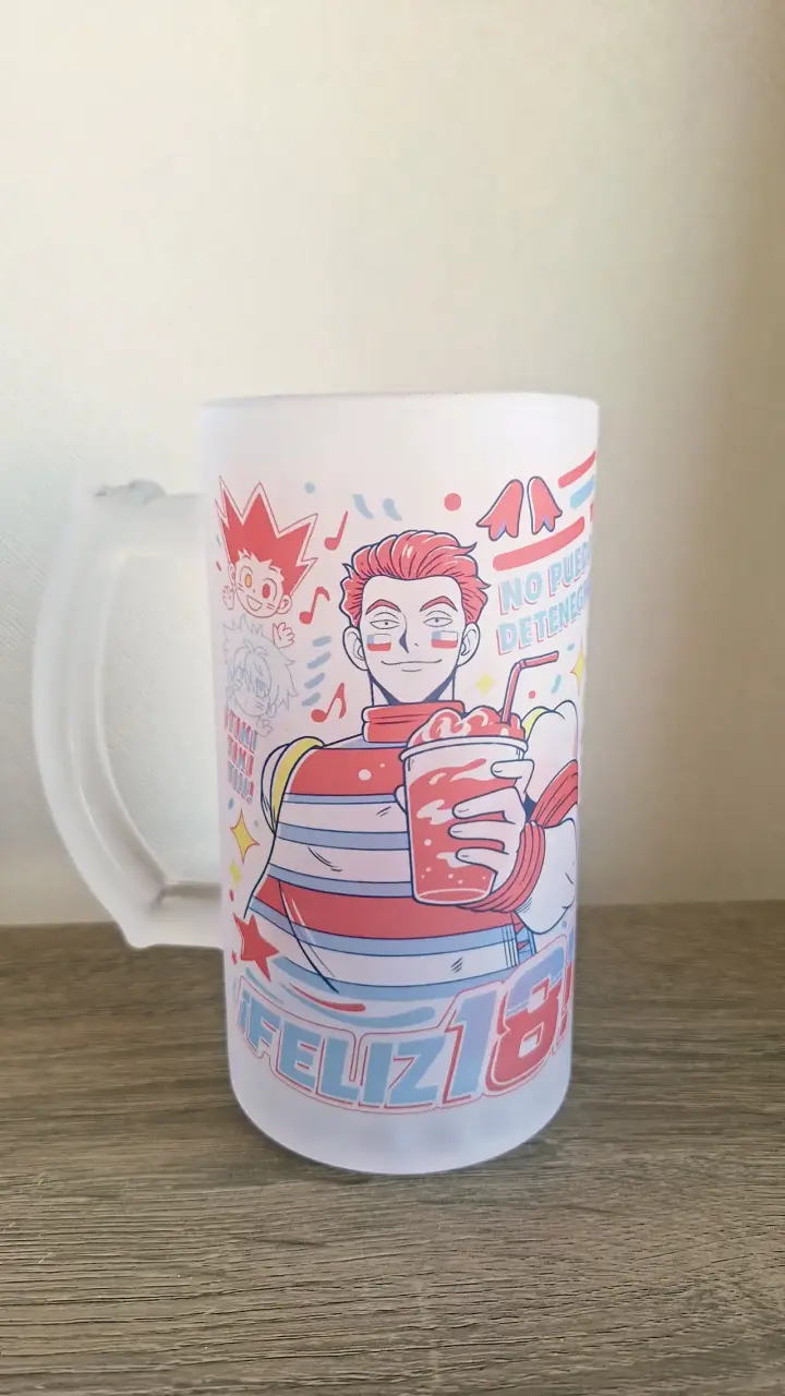 Vaso shopero dieciochero hisoka hunter anime - 2