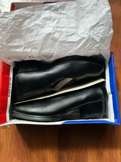 Zapatos de baile huasa negros talla 28 - miniatura 1