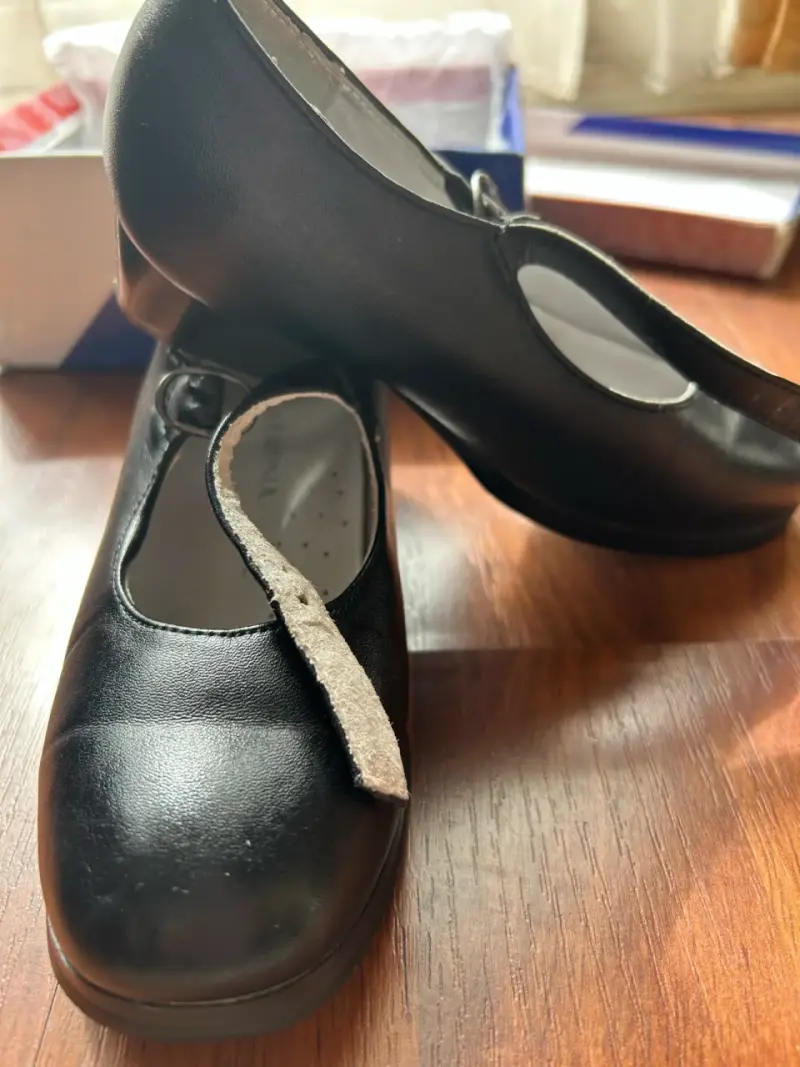 Zapatos de baile huasa negros talla 28 - 3