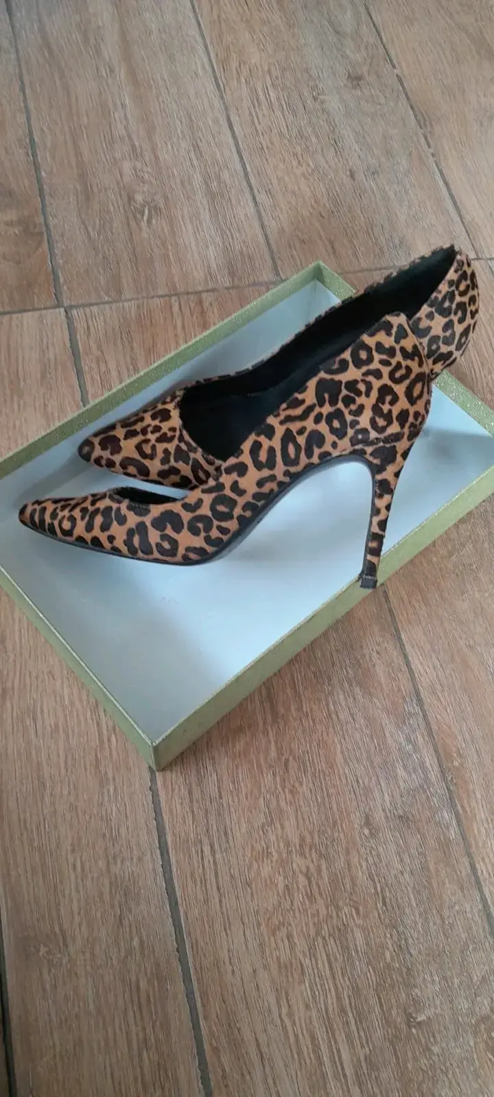 Tacones de Leopardo Mango Elegantes - 1