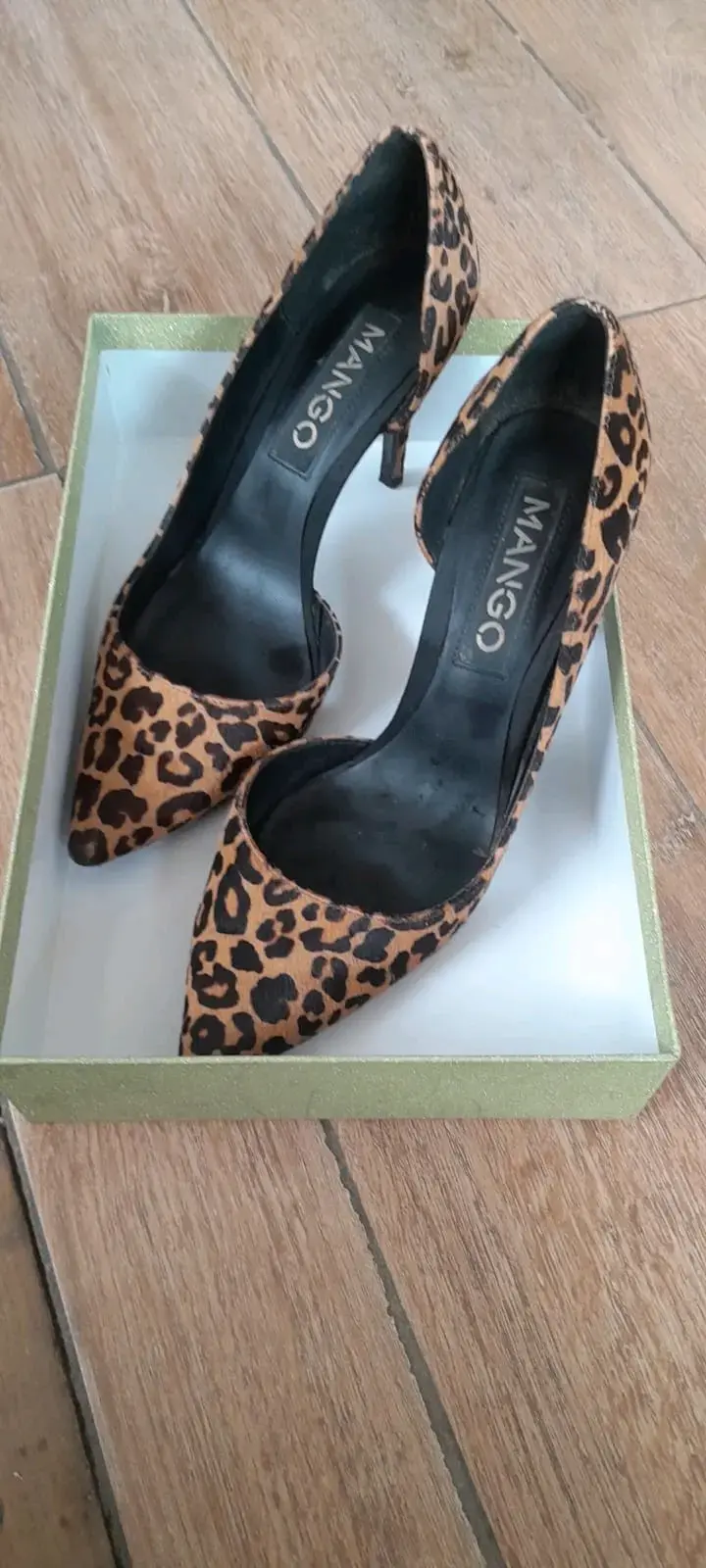 Tacones de Leopardo Mango Elegantes - 2