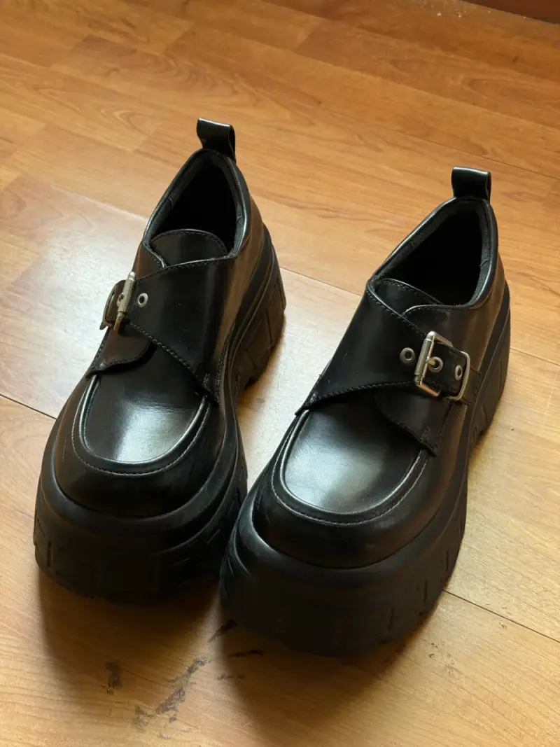 Mocasines cmoran con plataforma - 4
