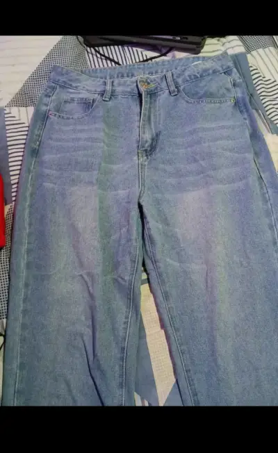 Jeans de mezclilla azul mujer - miniatura 3