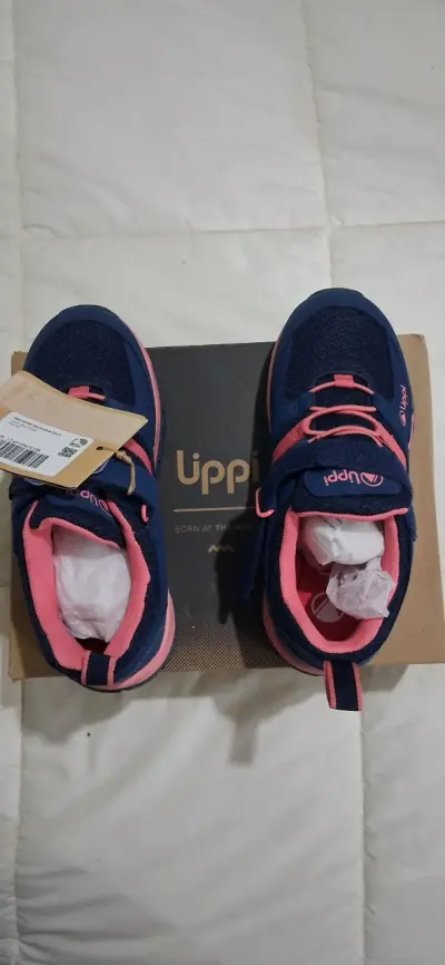 Zapatillas deportivas para niños Lippi azuy rosado - miniatura 2
