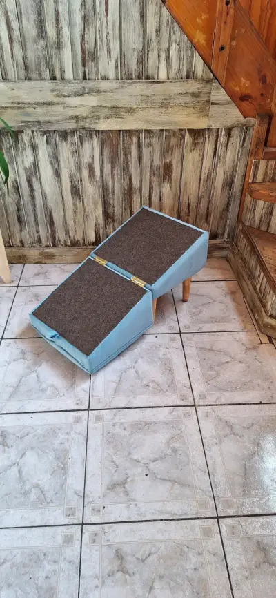 Rampa para perritos y asiento pouf - miniatura 4