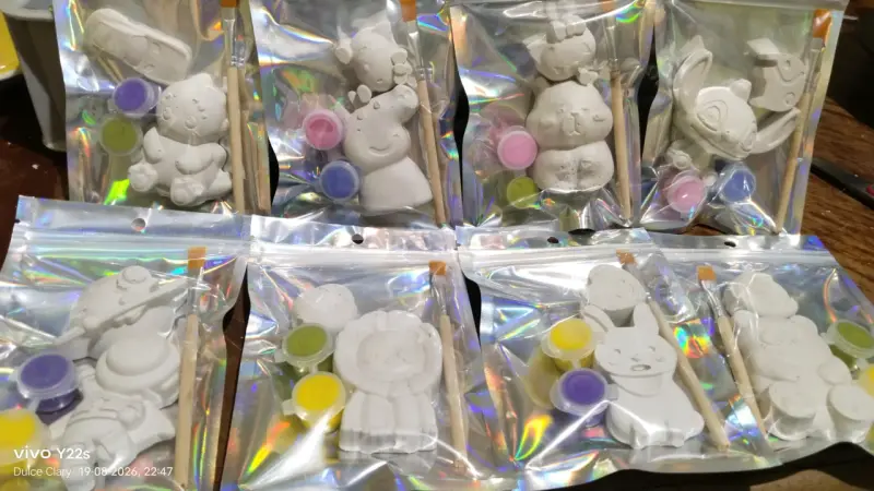 Kit de Yesitos para Pintar con Imán ARTEMIAU - 2