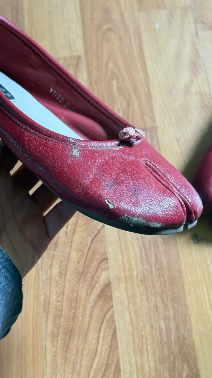 Bailarinas tabi rojas - 2