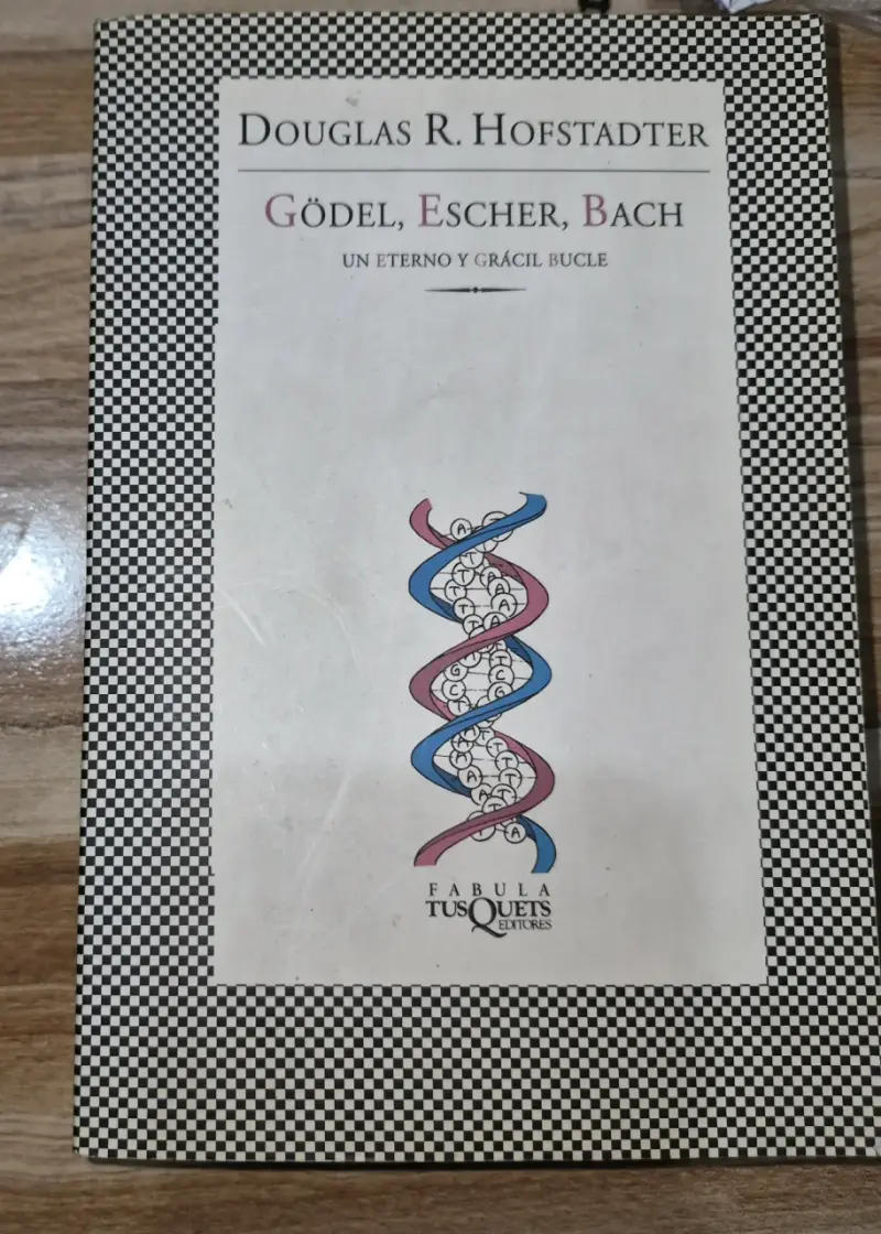 Libro Gödel, Escher, Bach de Douglas Hofstadter