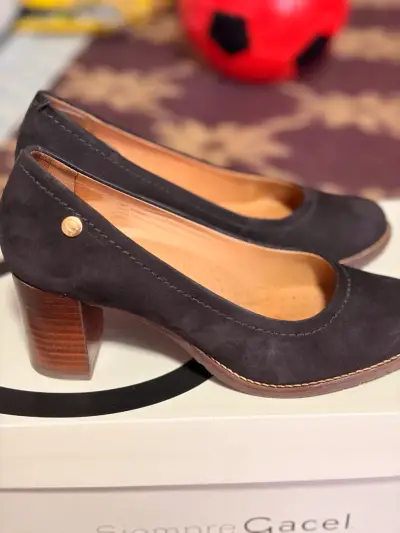 Zapatos de Tacón Negro Siempre Gacel - miniatura 1