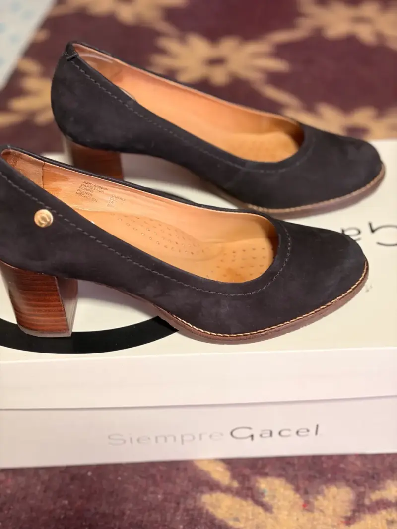 Zapatos de Tacón Negro Siempre Gacel - 3