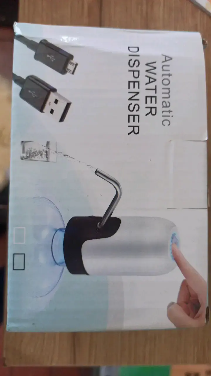 Dispensador de Agua Automático Recargable USB - 1