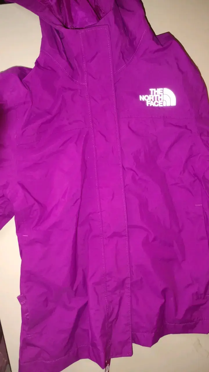 Chaqueta impermeable morada The North Face para niña - 1